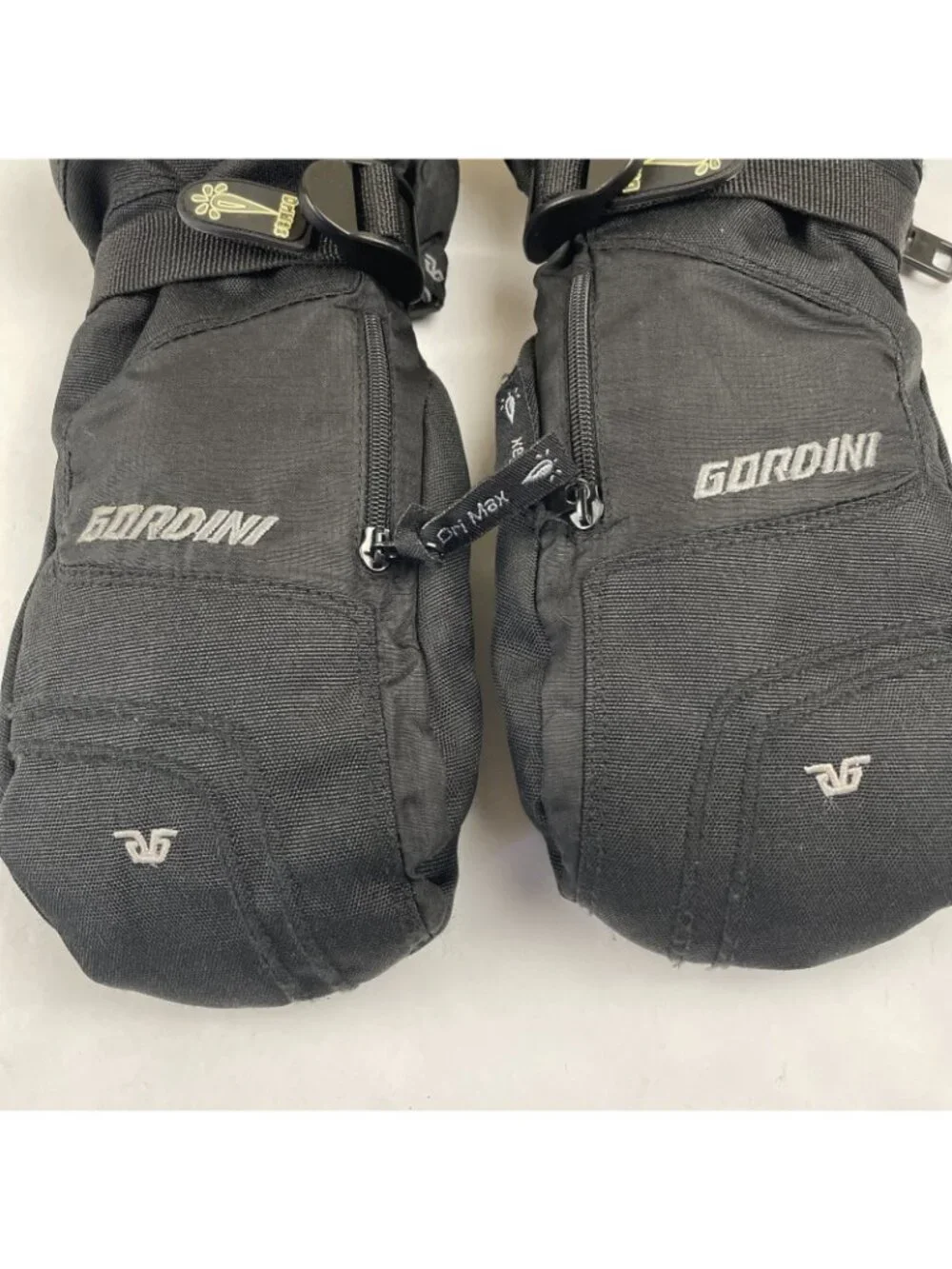 GORDINI Dri Max Mittens Youth Kids M Pocket Gauntlet Snow Ski Winter Black